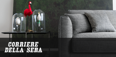 Совершенные ткани для совершенных диванов: дизайн мечты БертО в итальянской газете Корриере делла Сера