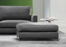 Пуф для дивана на заказ модели Jimmy - cm L.100 x P.70 x H.40 - BertO Salotti